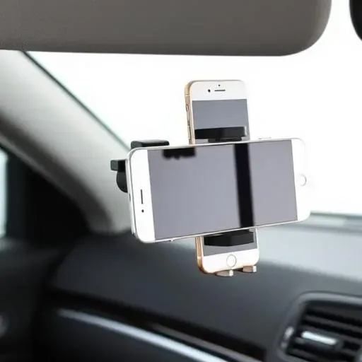 Sun Visor Phone Mount